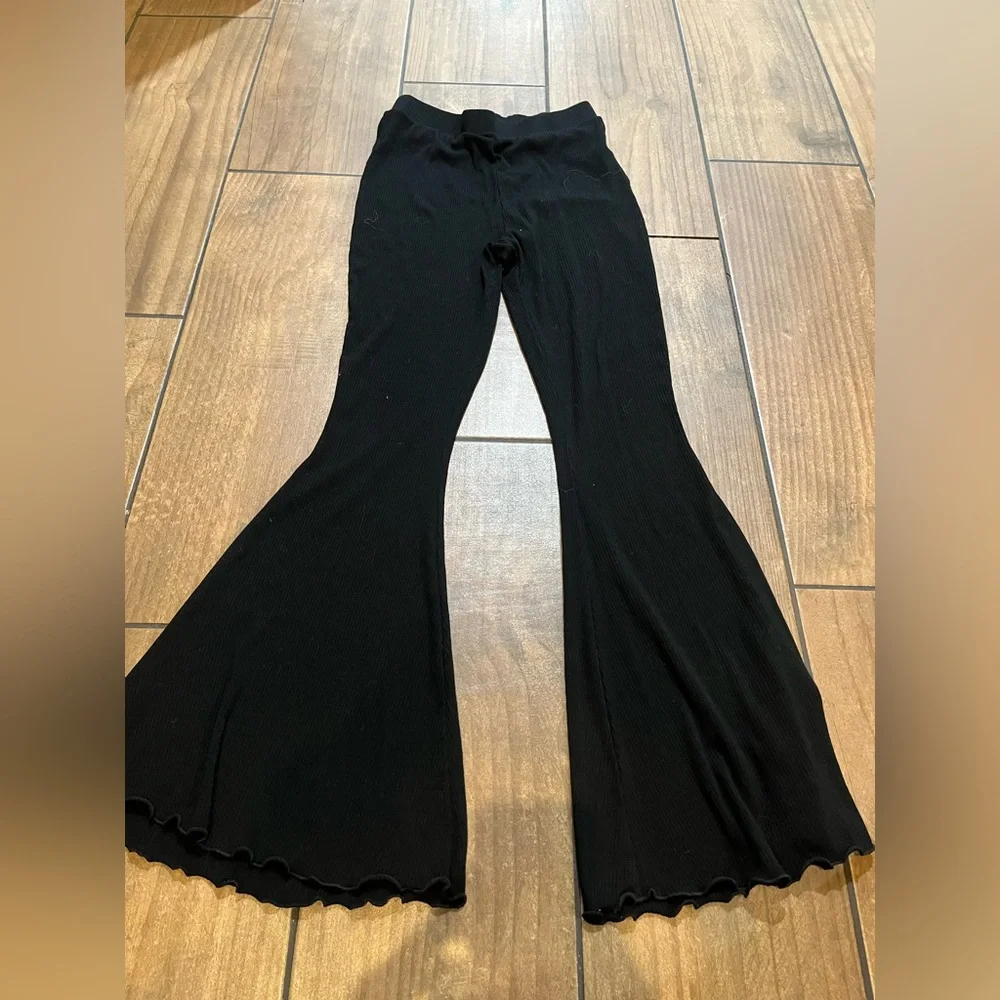 Free People Soul Mate Ribbed Flare Pant - Picture 3 of 3